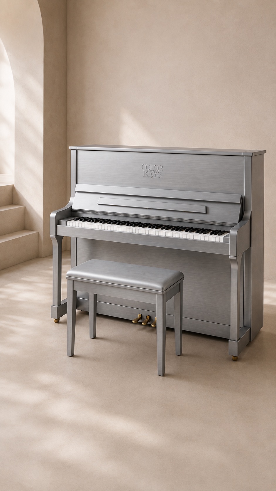 CK / 12 Brushed Steel, geborsteld staal.